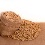 Soybeans, Plants, Seeds, Bag, Burlap