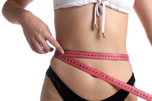 Weight Loss, Tape Measure, Woman, Girl