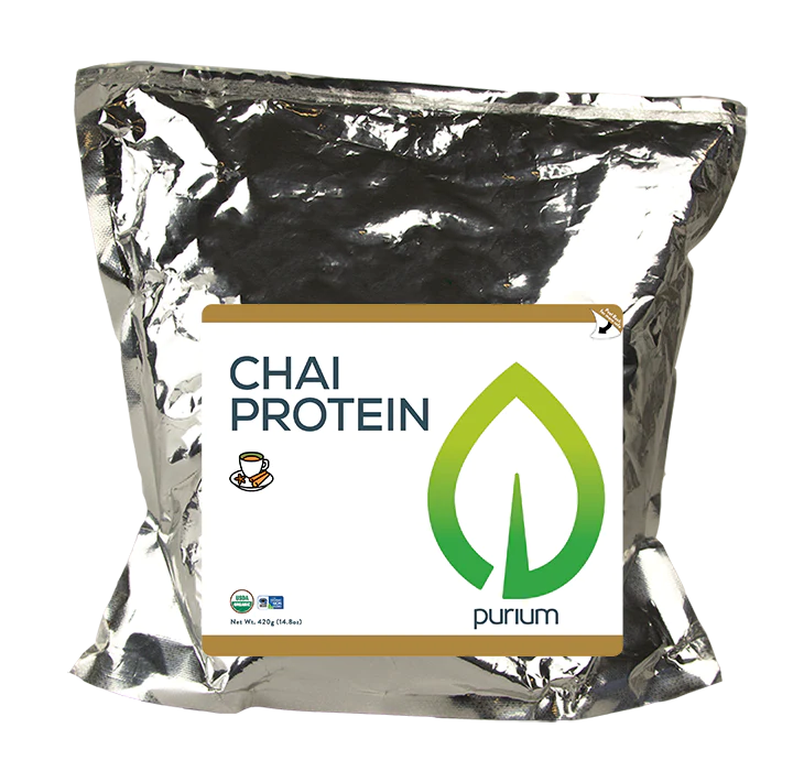 chai protein shake picture